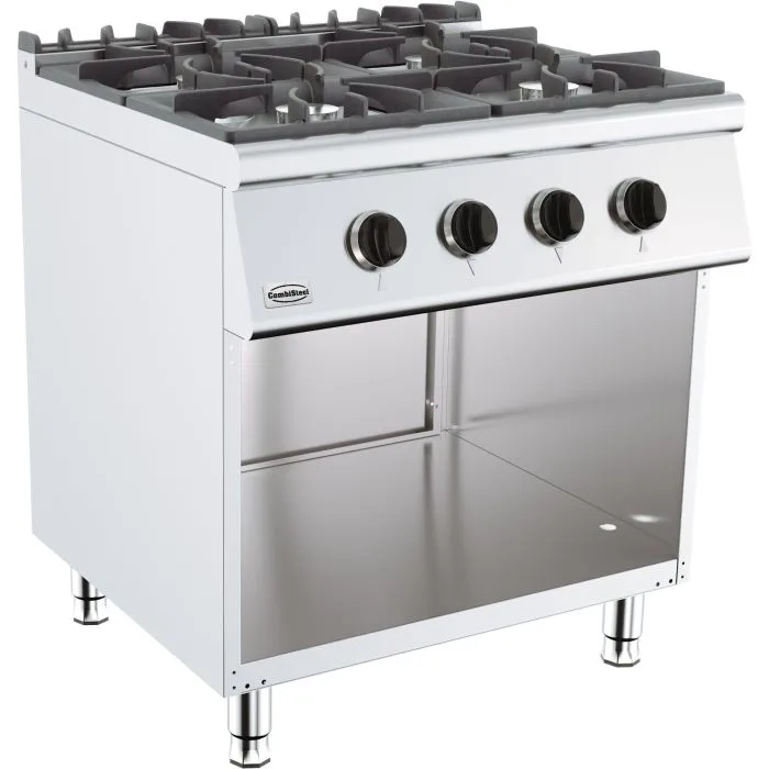 Gazlı Ocak 4 Brülör, 26 kW, (G x D x Y) 800x700x900 mm