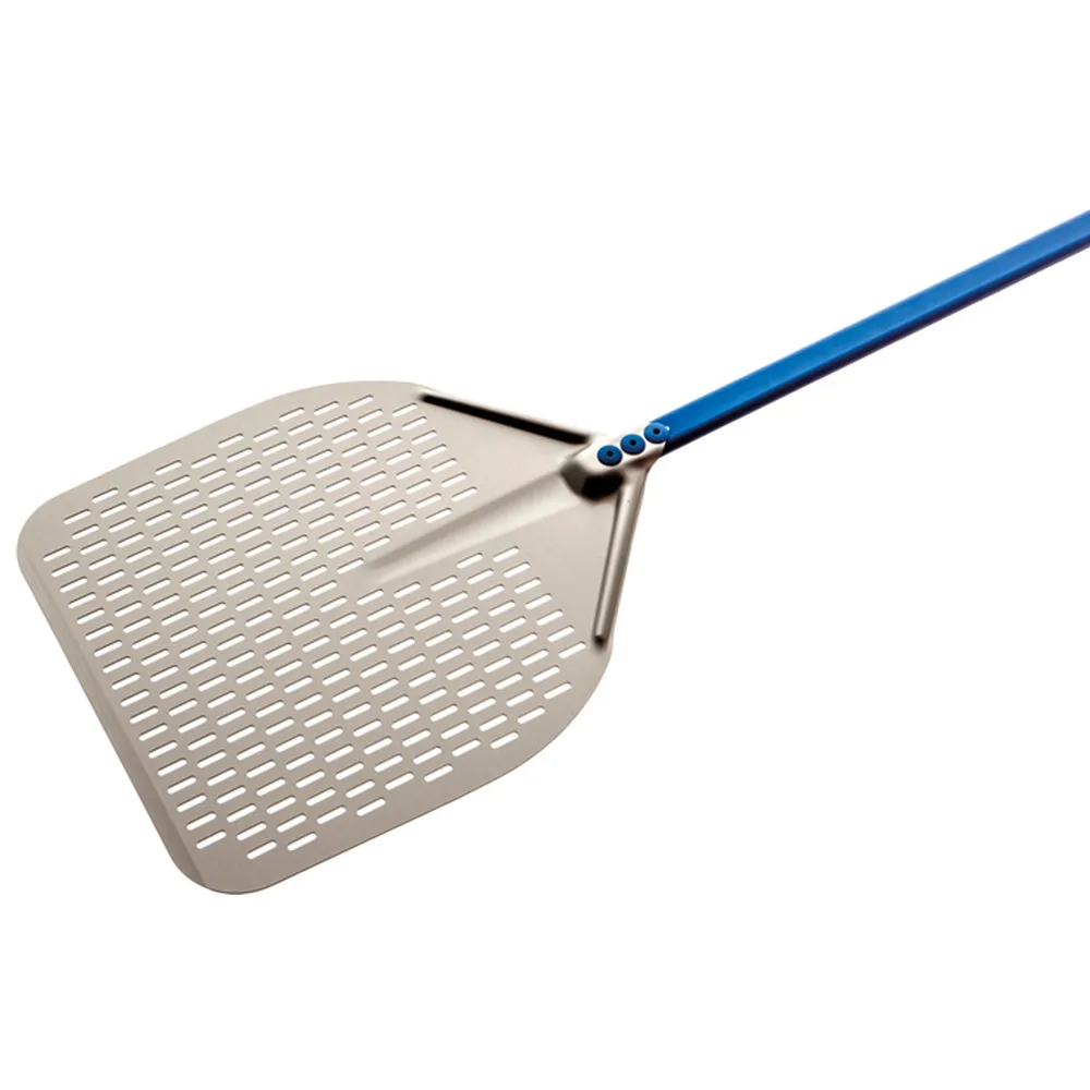 GI Metal AirPeel 330 | Delikli Alüminyum Pizza Küreği 330x330 mm