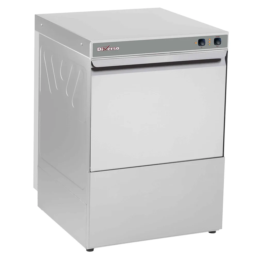 Glasswasher, 400x400 mm rack, 3.4 kW, (W x D x H) 435 x 540 x 670 mm