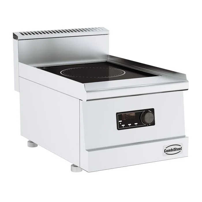 Indukční elektrický sporák 1 plotýnka, 30 kW, (Š x H x V) 400x600x300 mm