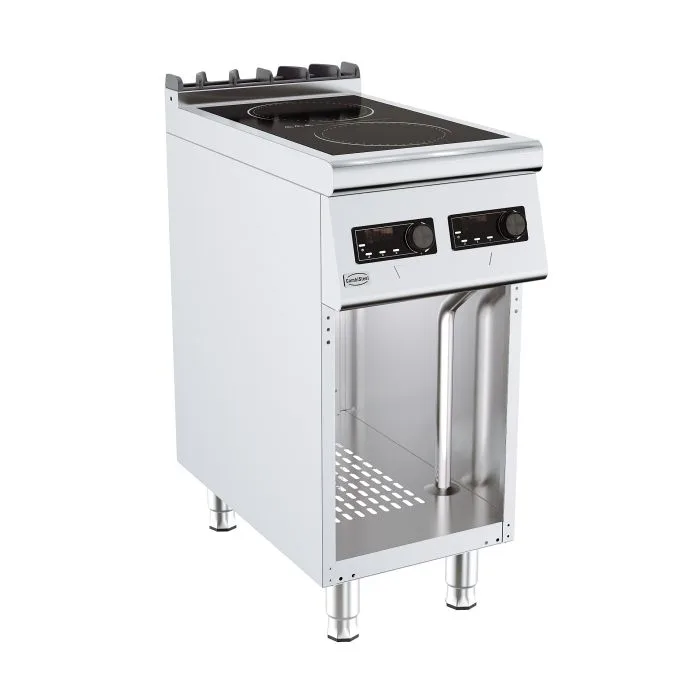 Induktion Electroherd 2 Platten, 7 kW, (B x T x H) 400x700x900 mm