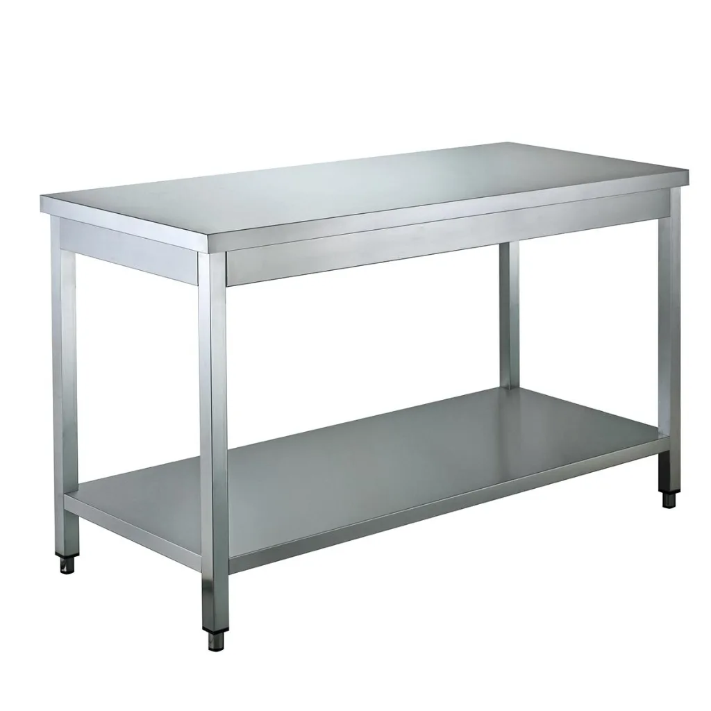 Work table / with base, TOPLINE, 600 x 700 x 850 mm