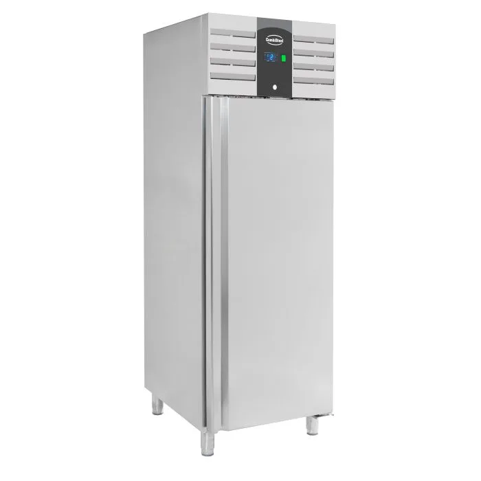 Kühlschrank aus Edelstahl mit 1 Tür, 650 Liter, Standard Line, Umluftkühlung, (BxTxH) 740 x 830 x 2010 mm
