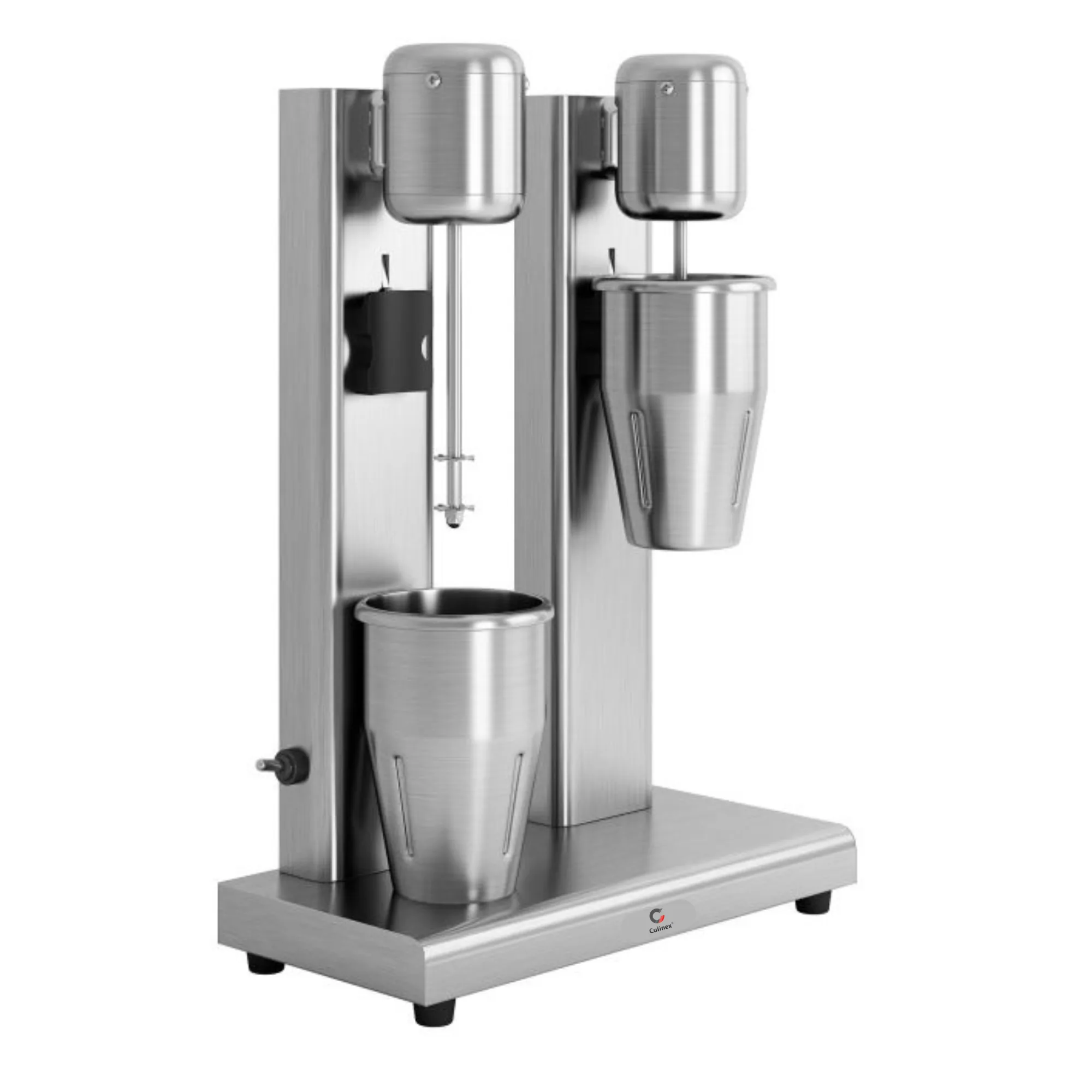 Double Milk Shaker, Capacity 2x1L, 2x 0.08 kW, (WxDxH) 360 x 170 x 512 mm