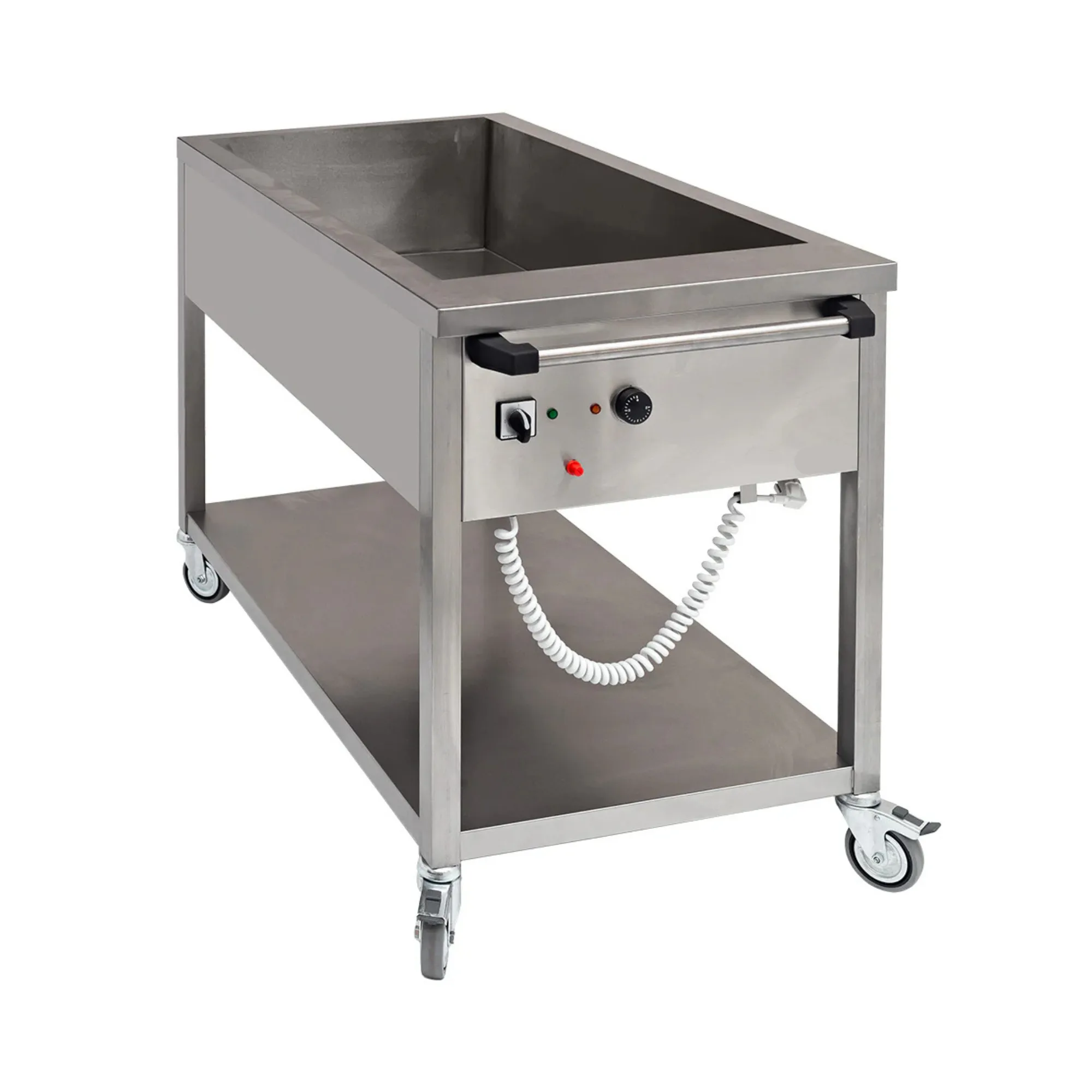 Mobilní Bain Marie 3 x GN1/1 - 1240 x 660 x 870 mm
