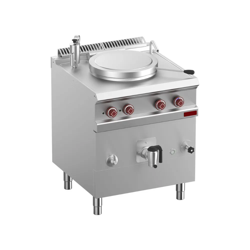 OptiTech 700│Electric Cooking Kettle - 50L, Indirect Heating, 9 kW, (W x D x H) 700 x 700 x 920 mm