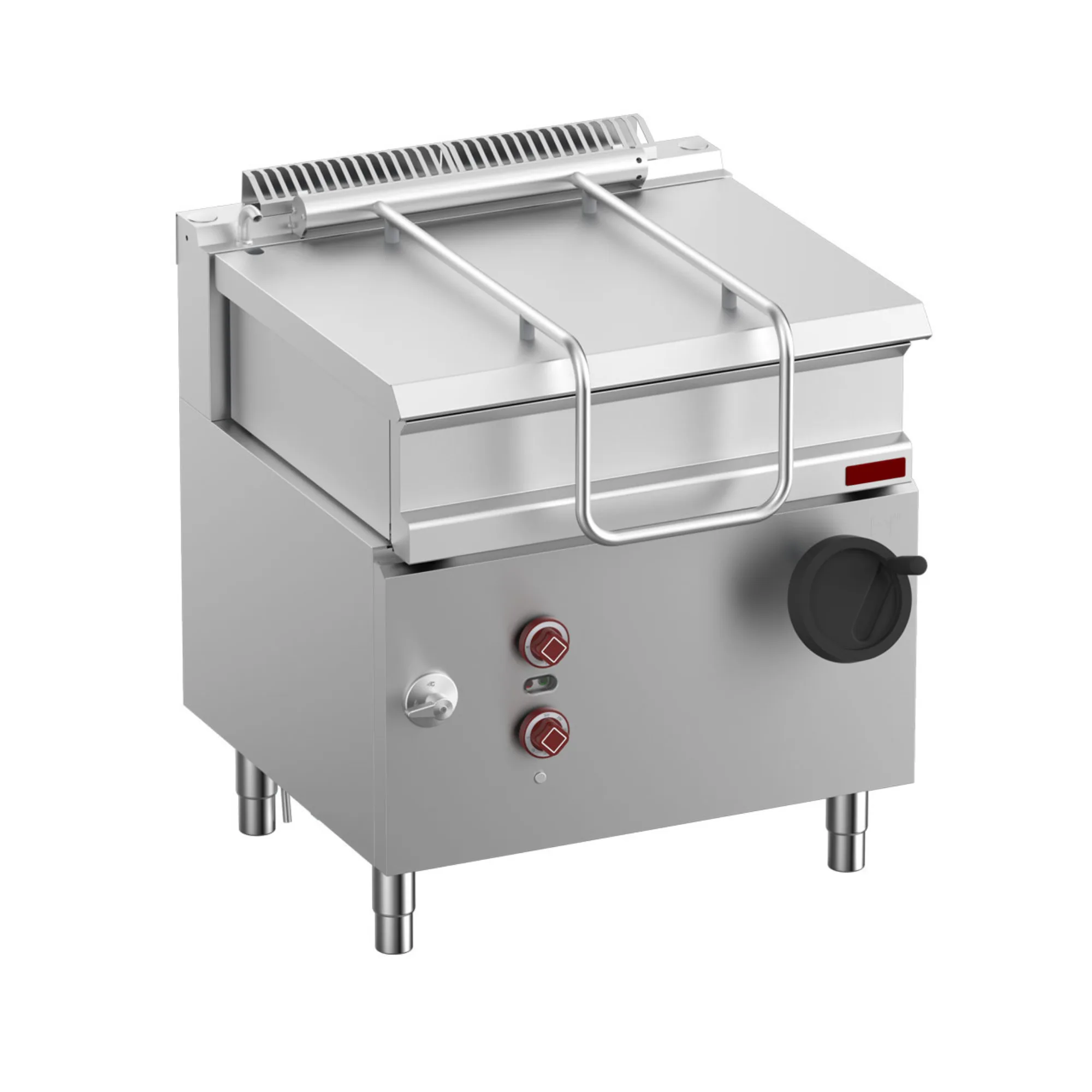 OptiTech | Elektrická výklopná pánev - 60 L, nerezová ocel, (Š x H x V) 800 × 700× 920 mm