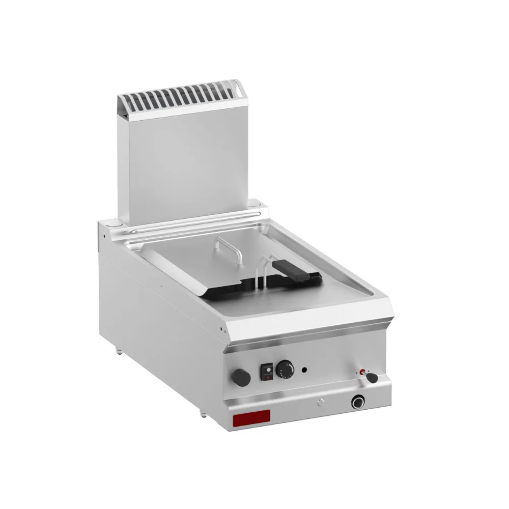 OptiTech│Gazlı Fritöz - 9 L, 6364 kcal/h, 1 Hazne Y, (G x D x Y) 400 x 700 x 580 mm
