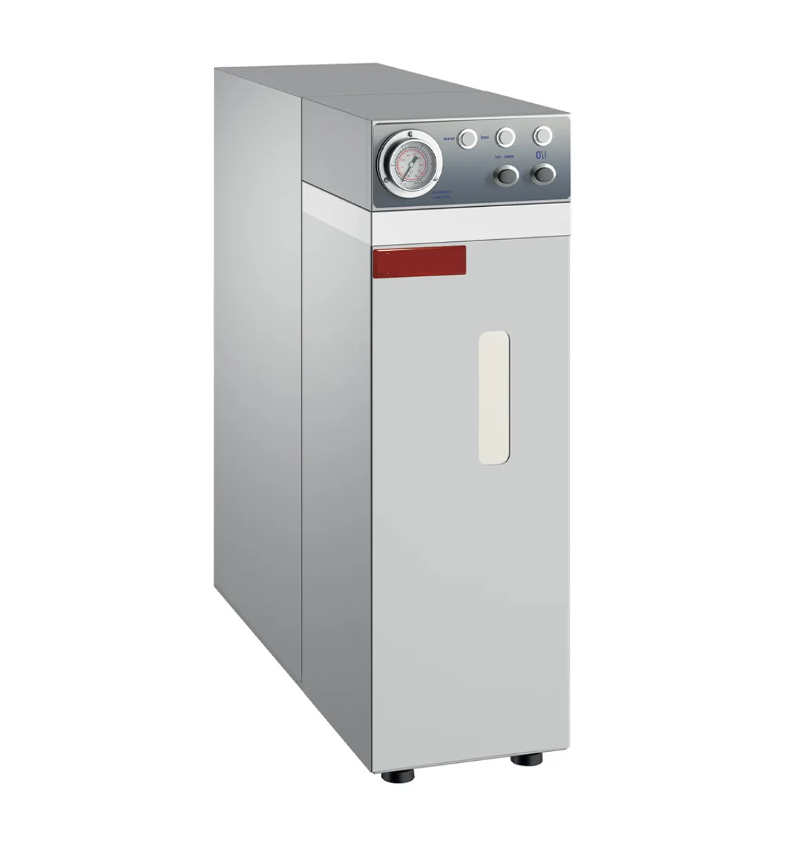 Ters Ozmoz Sistemi 150L/h │ Paslanmaz Çelik, Monoblok, (G x D x Y) 240 x 560 x 590 mm