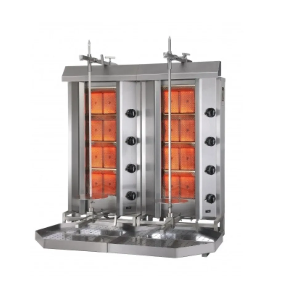 POTIS 2RS-MU GD4 Döner Izgara Gyros Izgara 1015x780x1065 mm