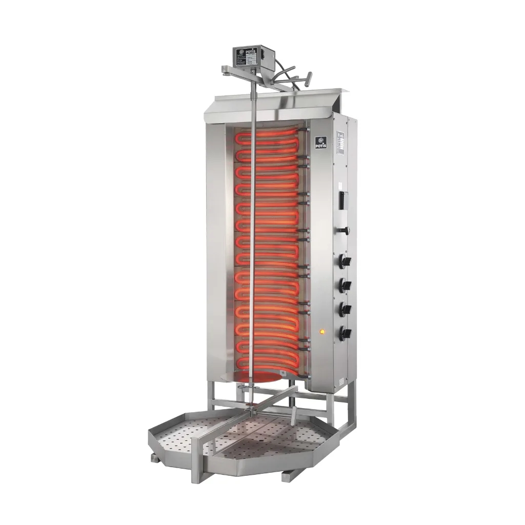 POTIS E4 Dönergrill Gyrosgrill Döner Grill 495x600x1200 mm