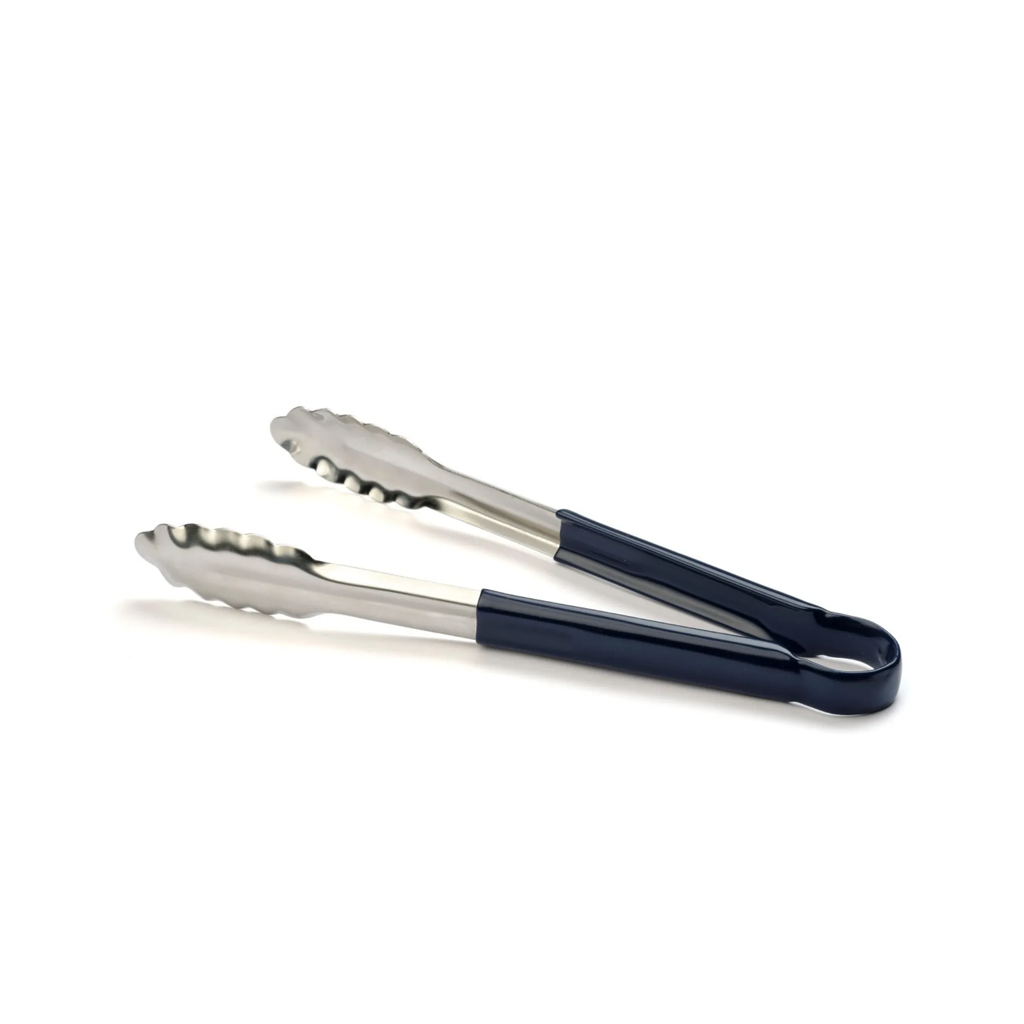 PreciseGrip | Buffet Tongs – Stainless Steel, Length 40 cm, Blue