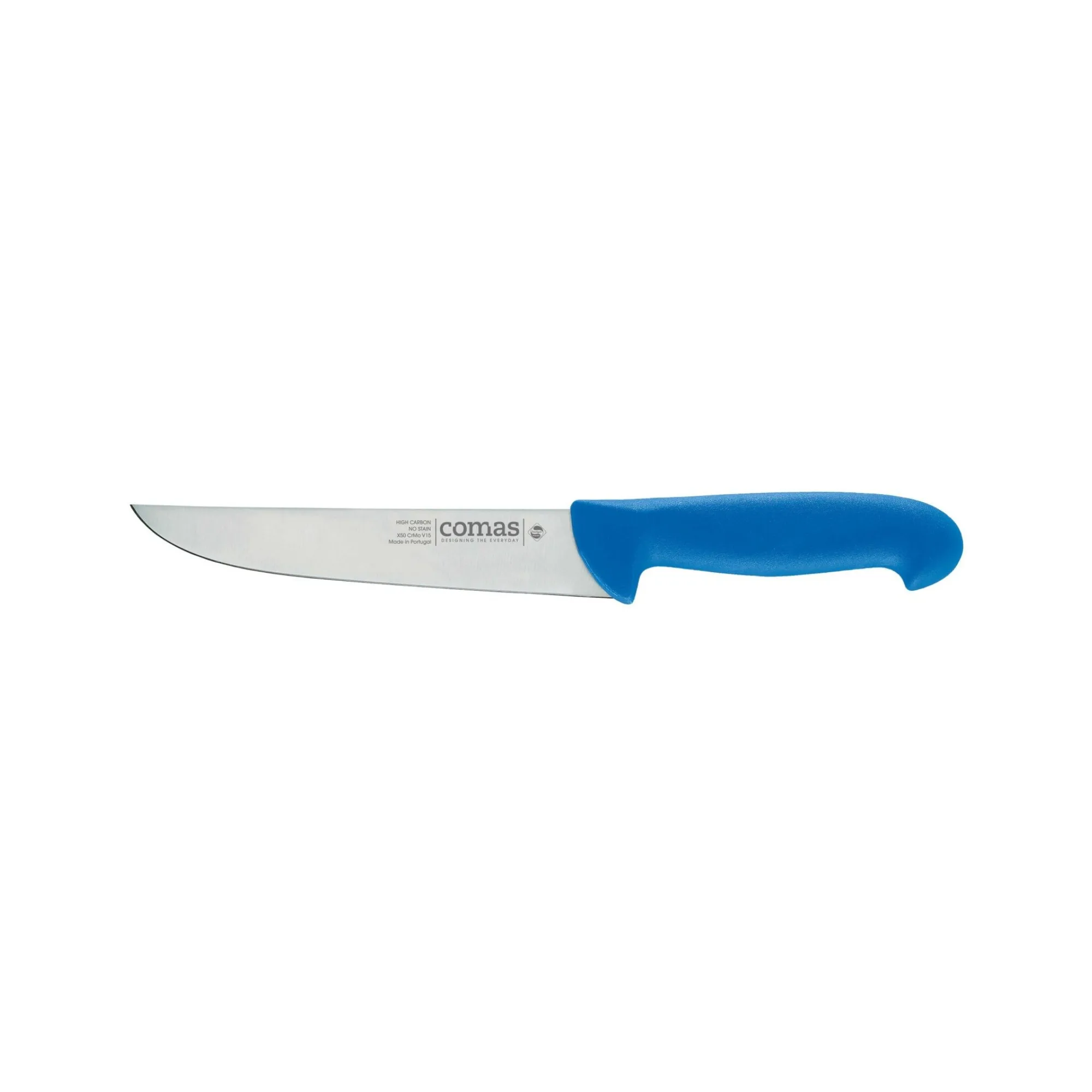 ProCut Carbon 180 | Professional Butcher Knife 18 cm – Stainless Steel, Blue, ABS Handle