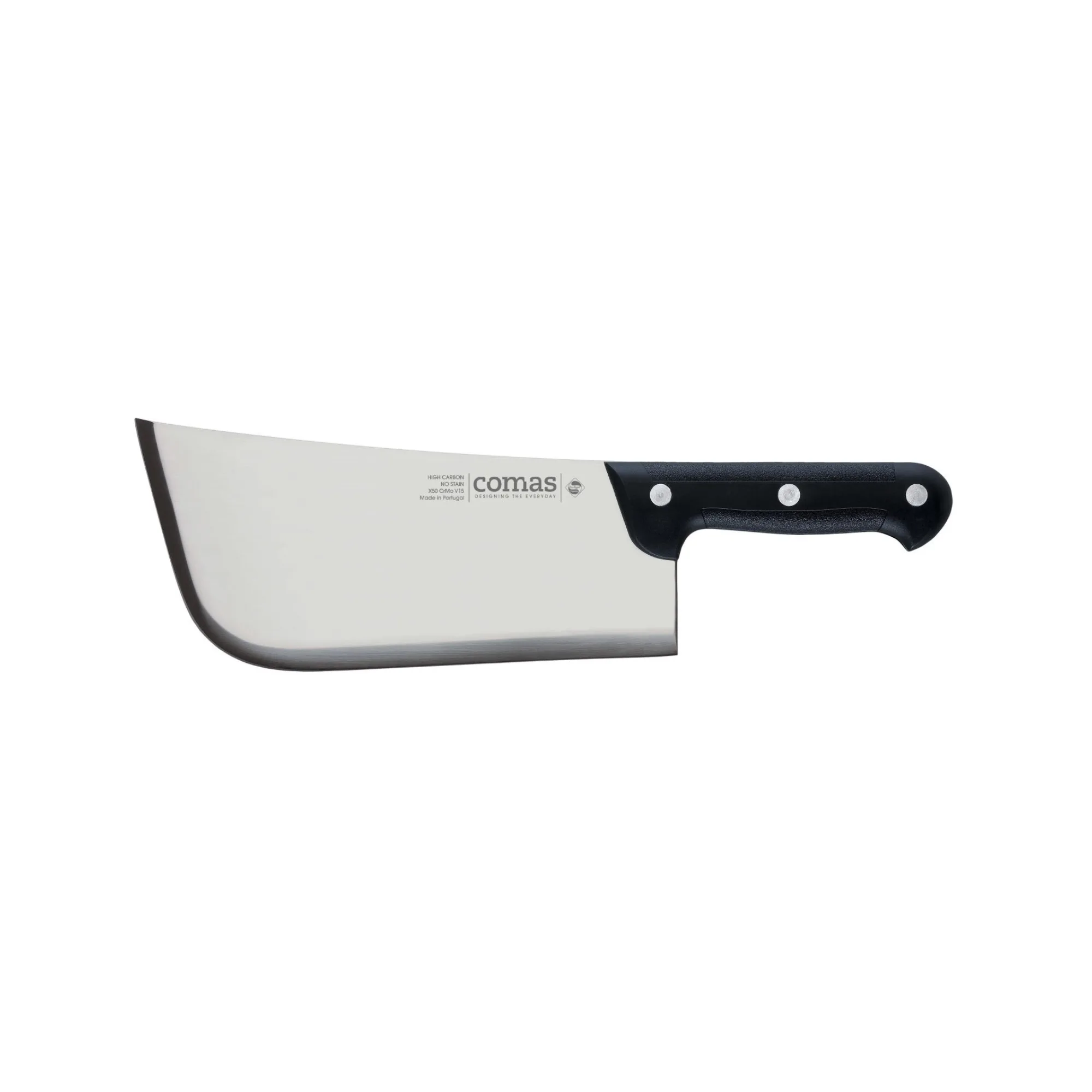 ProCut Iberica 250 | Profi-Hackmesser 25 cm – Edelstahl, Schwarz, ABS Griff