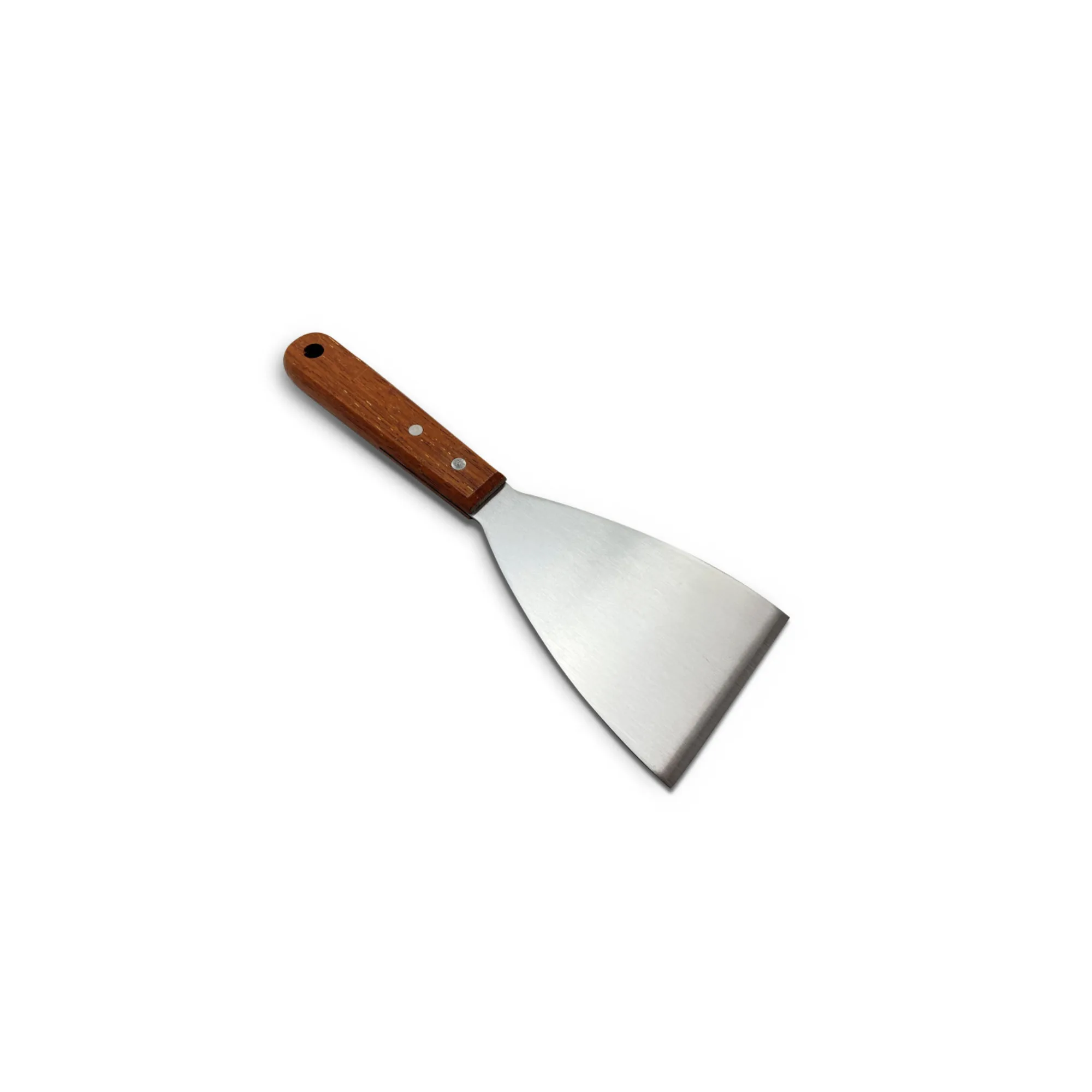ProCut WoodGrip | Dreieckspachtel – Edelstahl, mit Holzgriff, Länge 23.5 cm