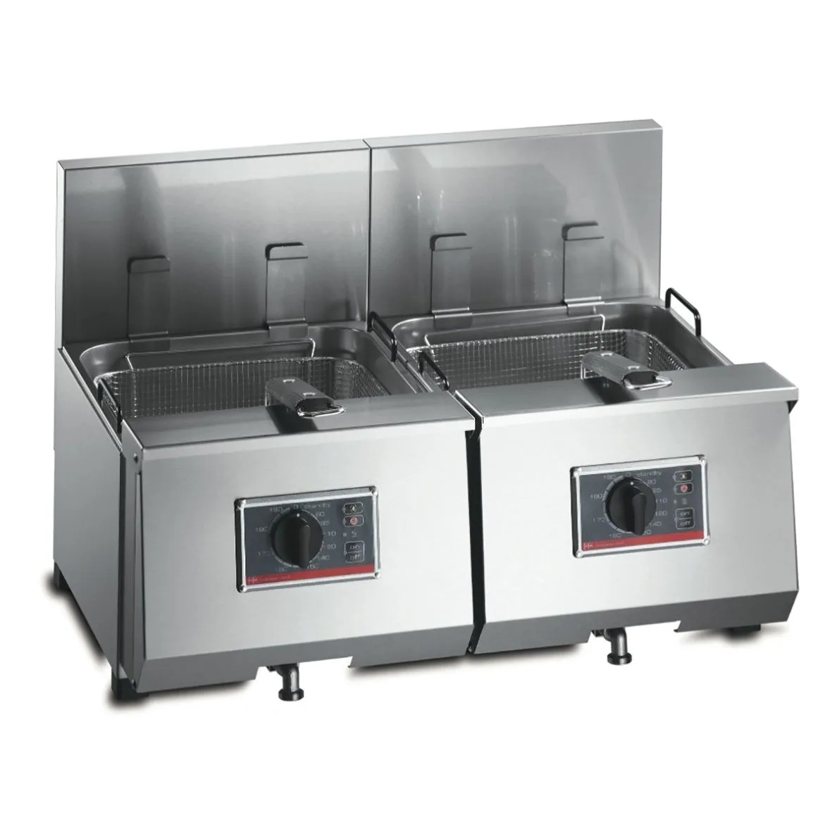 Profi 8 + 8 electric counter-top twin tank fryer, 2 baskets, 2 x 6.9 kW, (W x D x H) 720 x 475 x 455 mm