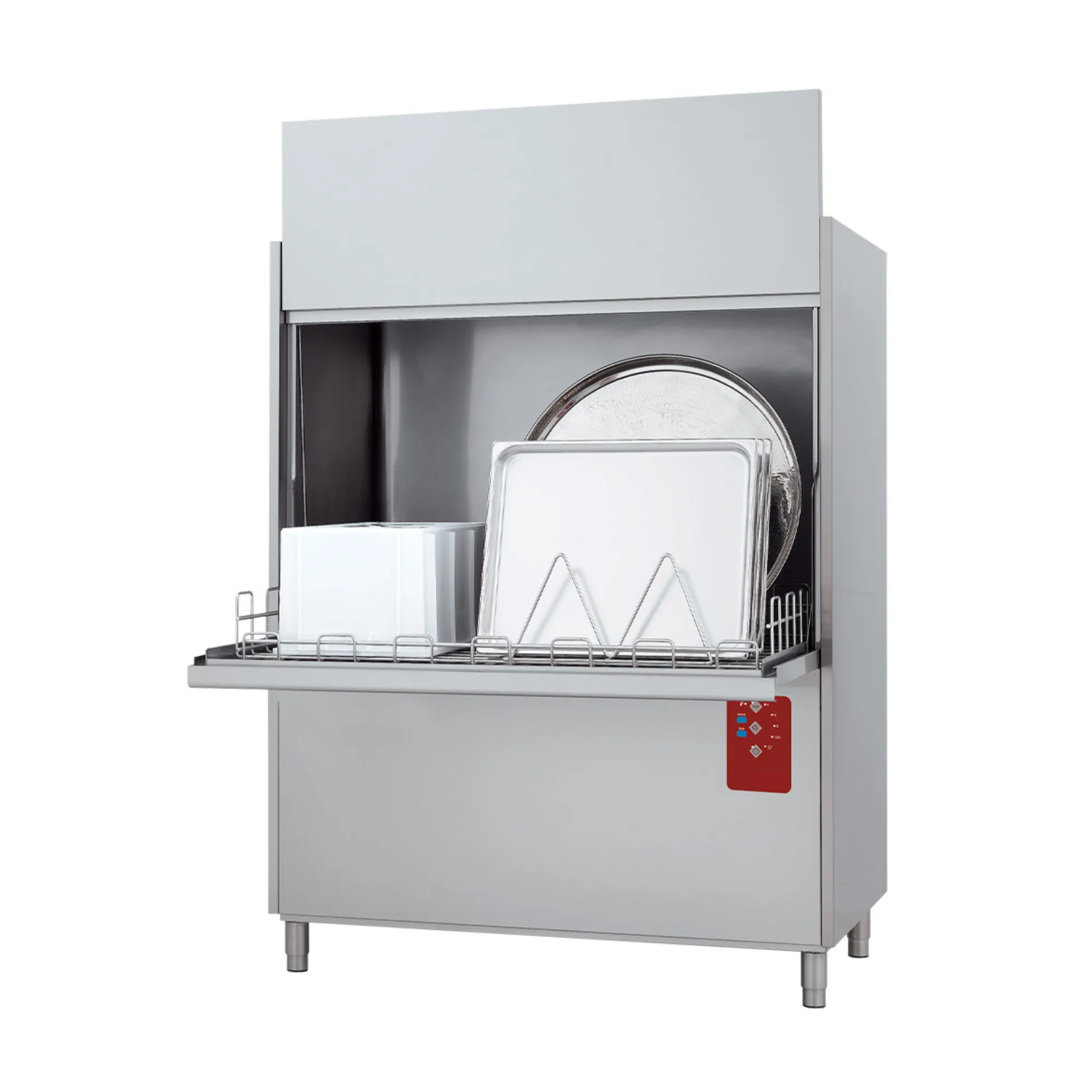 Profi Topfspülmaschine - Hydronix, mit Bremstank, Korb 1320x700 mm, 15.9 kW, (B x T x H) 1465 x 850 x 1960/2280 mm