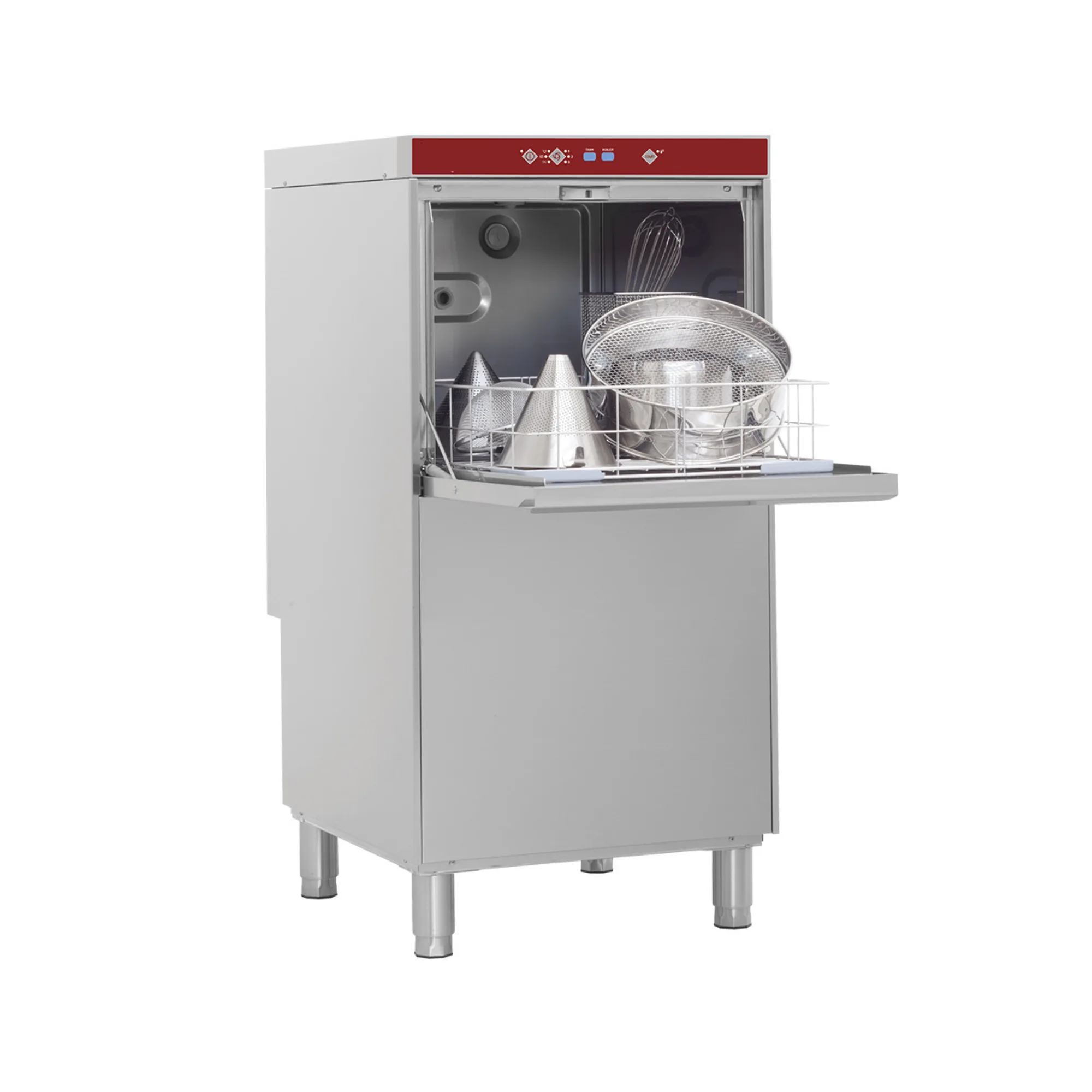 Profi Topfspülmaschine - Hydronix, mit Bremstank, Korb 500x600 mm, 6.7 kW, (B x T x H) 600 x 695 x 1280 mm
