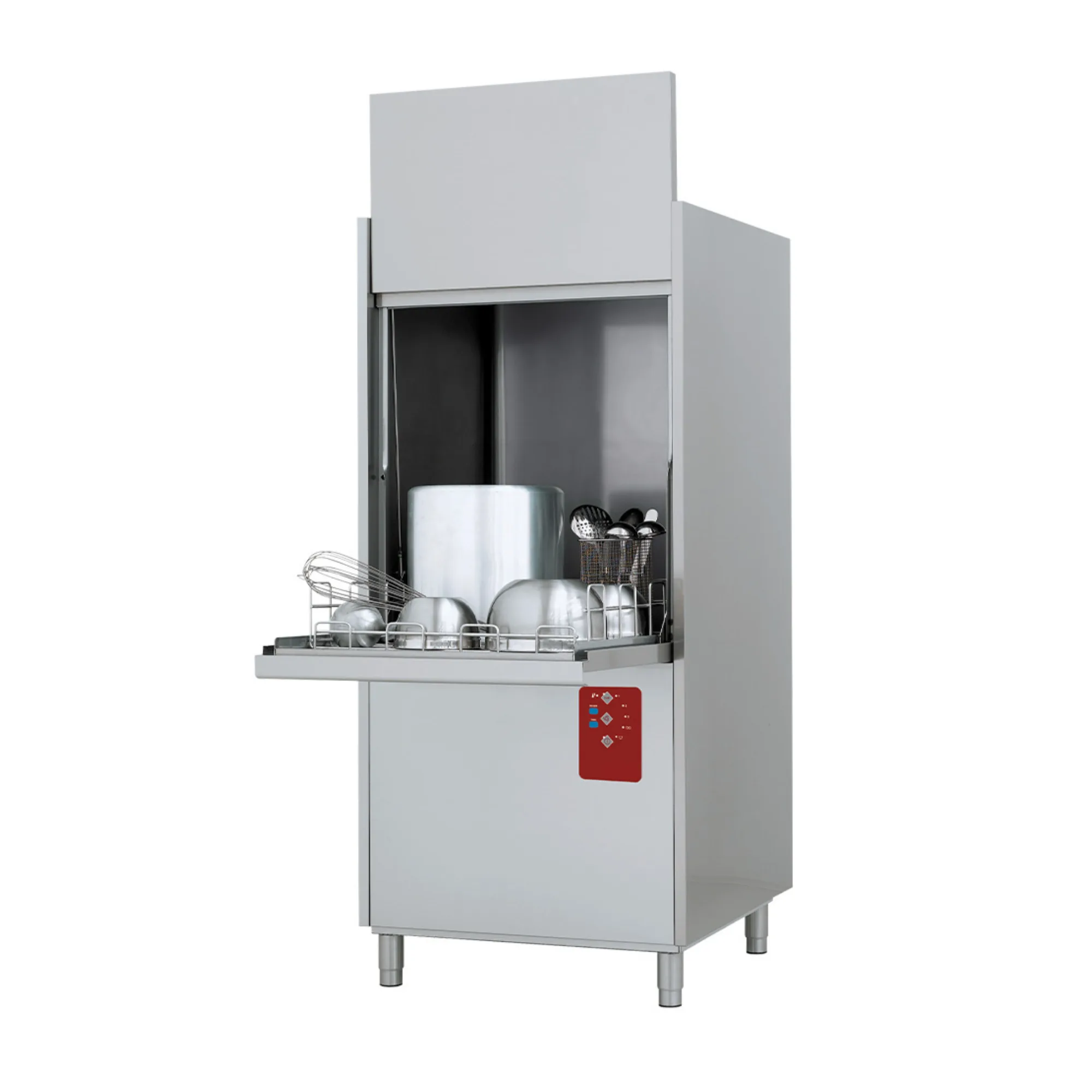 Profi Tencere Yıkama Makinesi - Hydronix, Fren Tanklı, Sepet 700x700 mm, 10.7 kW, (G x D x Y) 850 x 850 x 1960/2280 mm