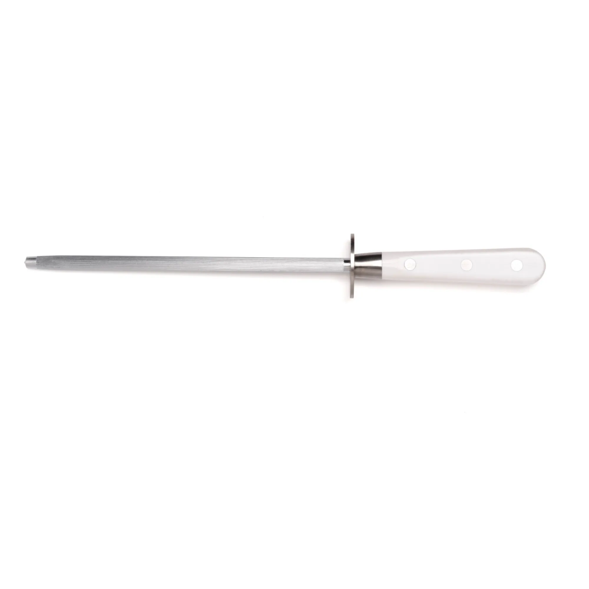 ProSharp Marble Steel 205 | Profesionální ocílka 20,5 cm – Nerezová ocel, bílá/mramor ABS rukojeť