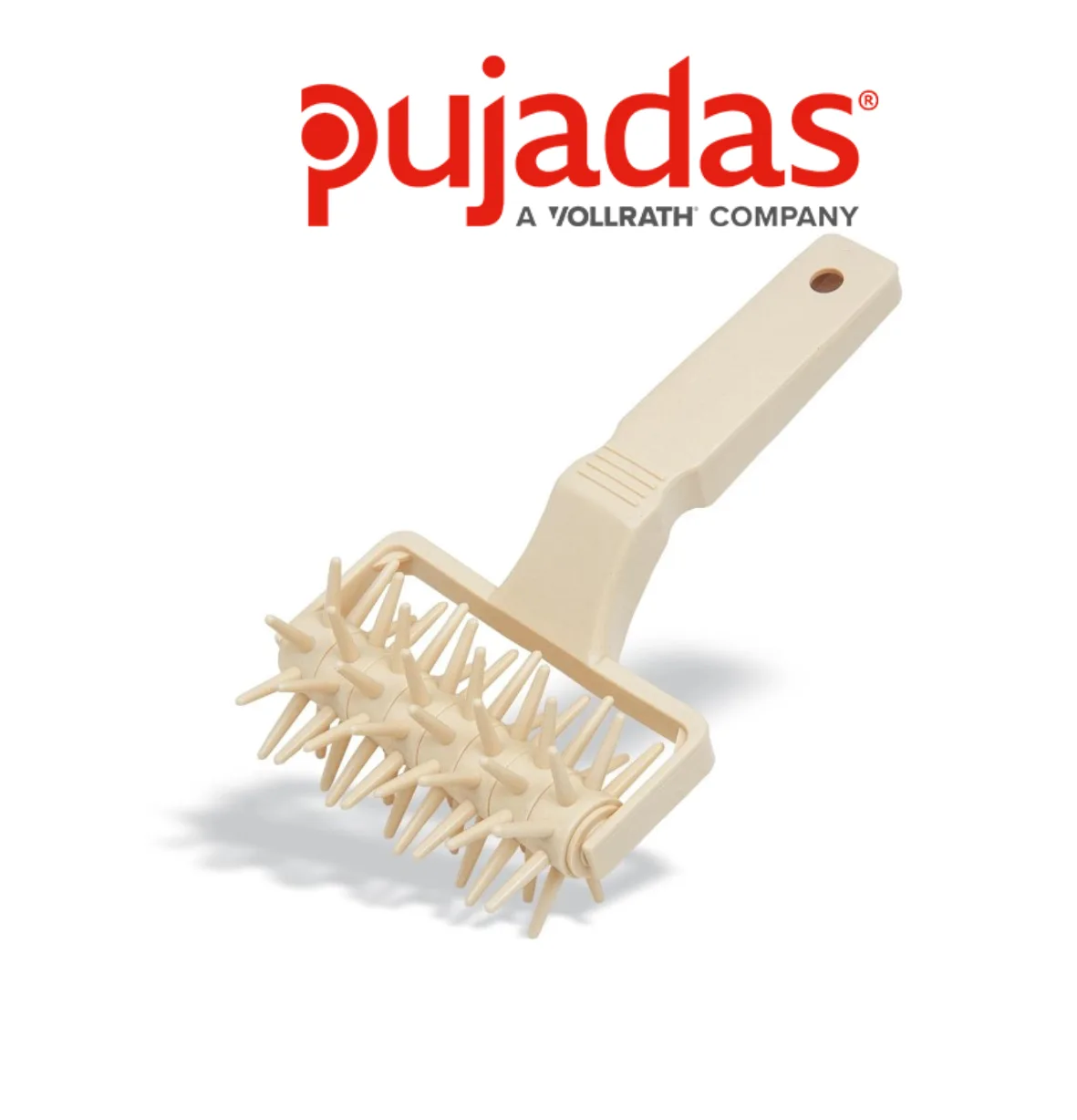Pujadas DoughPro Roller 12 | Profi-Stiproller 12 cm – Kunststoff - 120x210x70 mm