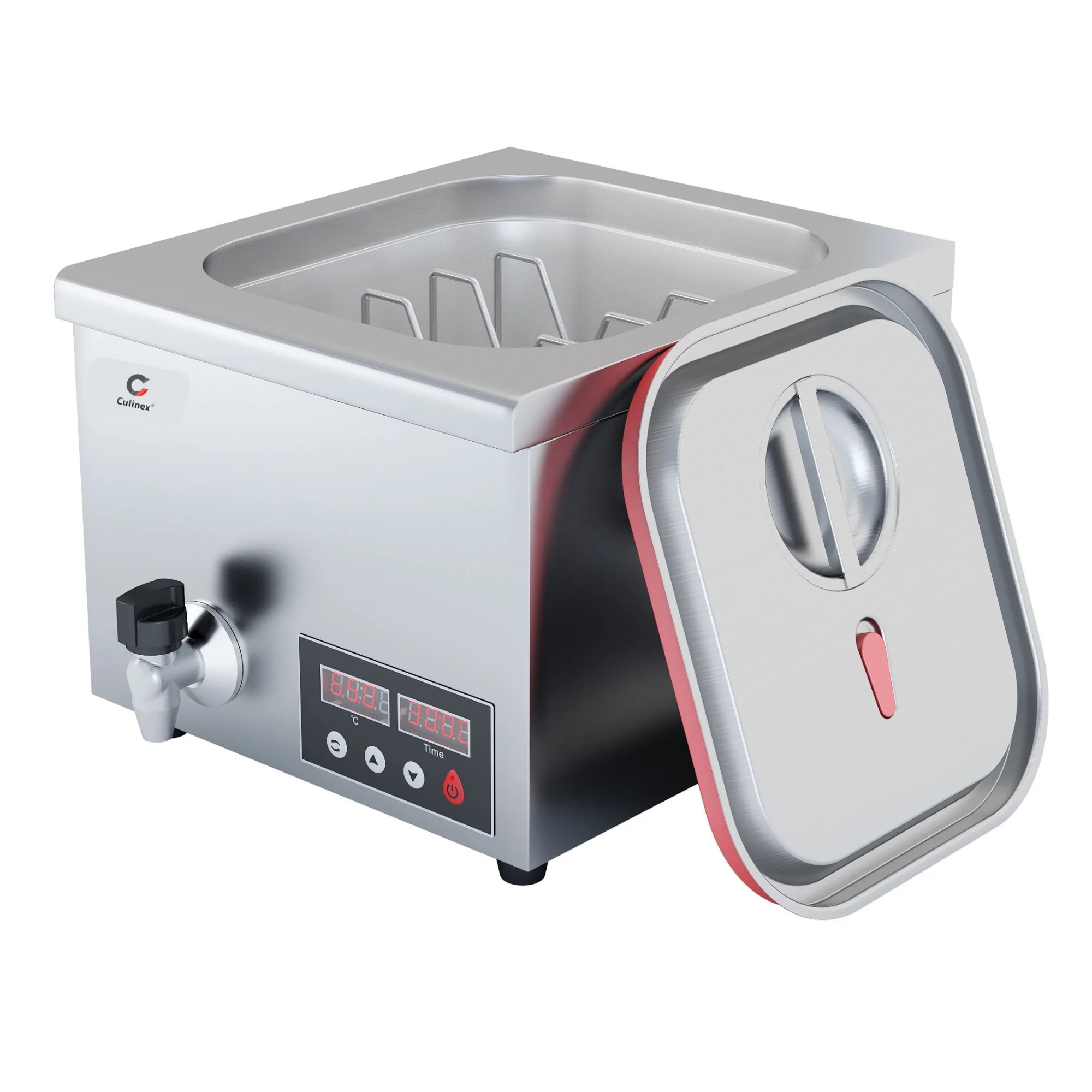 Sous-Vide GN 2/3 Bain Marie, 0.5 kW, (W x D x H) 402 x 360 x 300 mm, stainless steel