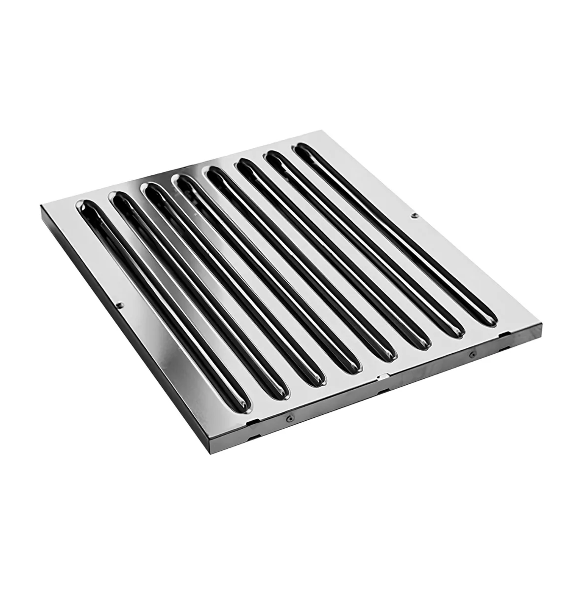 SteelFlow B-4050 | Nerezový lamelový tukový filtr Typ B - 400×500×25 mm