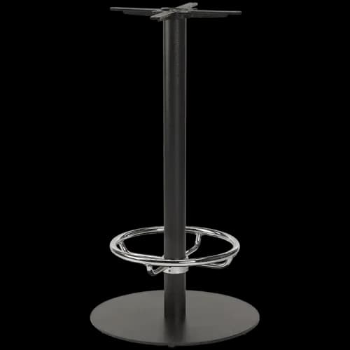 BAR Table Base / Table Leg - BABI - ROUND - Black - ø 600 x 1080 mm