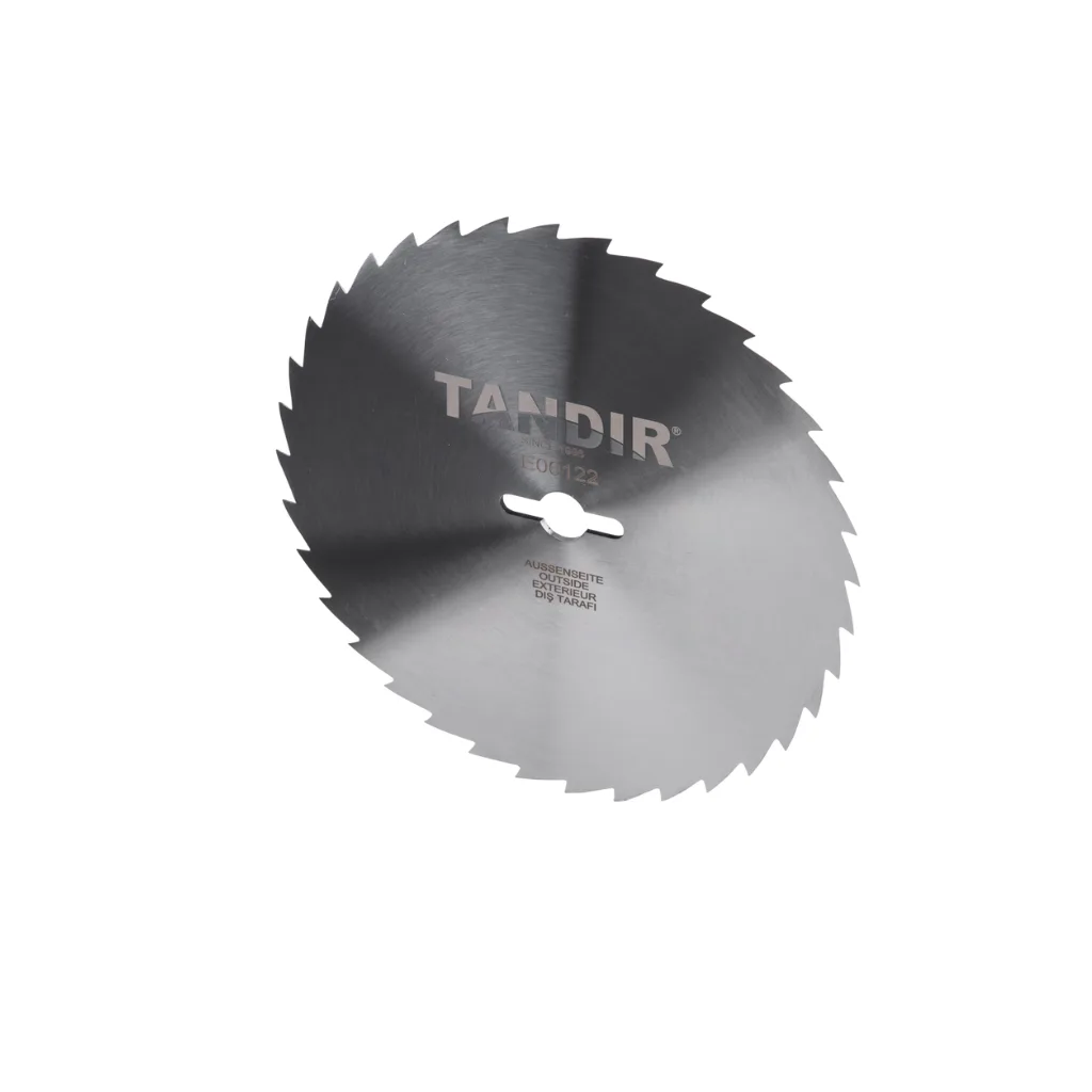 TANDIR Dairesel Bıçak Ø 120 mm – Tırtıklı – Katmanlı Et & Döner İçin – Bıçak II 120