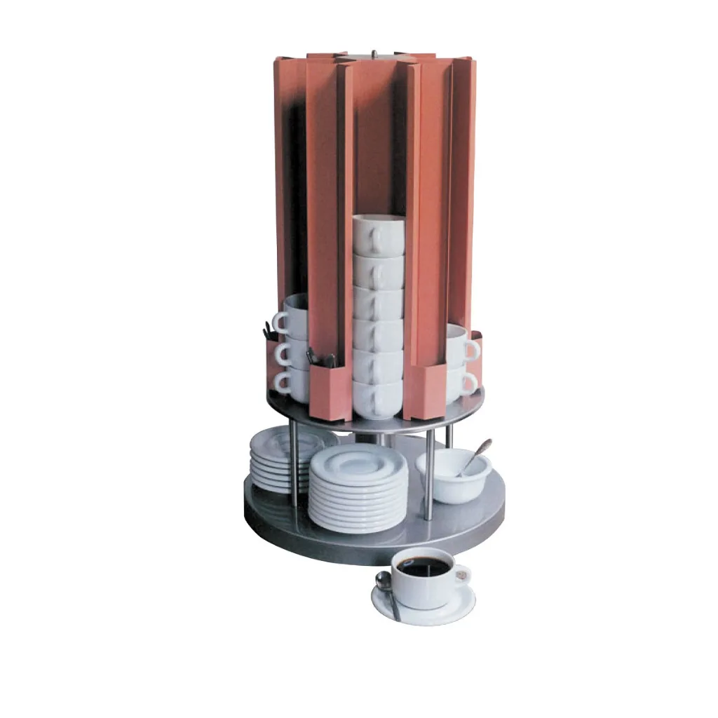 Tassenwärmer-Karussell 70/88 mm - 400 x 400 x 685 mm - 0,2 kW - 230 V