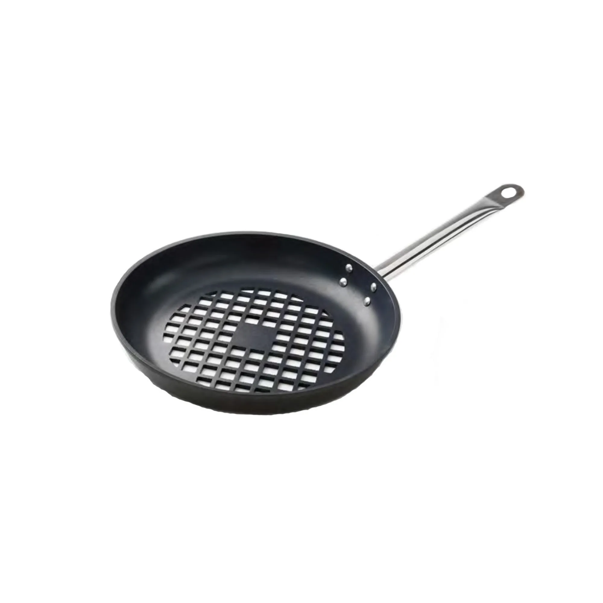 BBQ Tava, Derinlik 5.8 cm, Demir Sap, Ø 32 cm