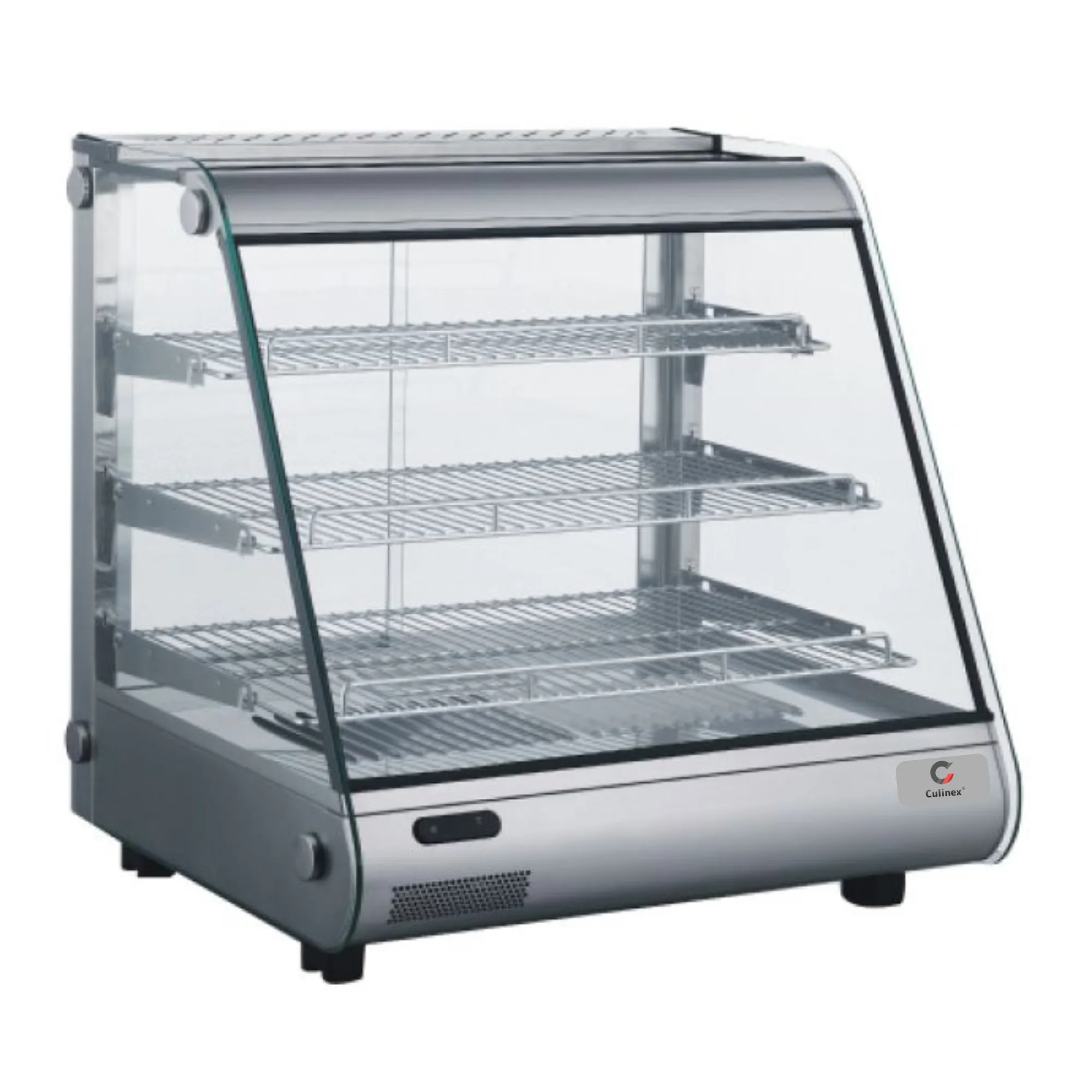 Beheizte Vitrine, 130 L, 1.1 kW, (BxTxH) 678 x 578 x 698 mm
