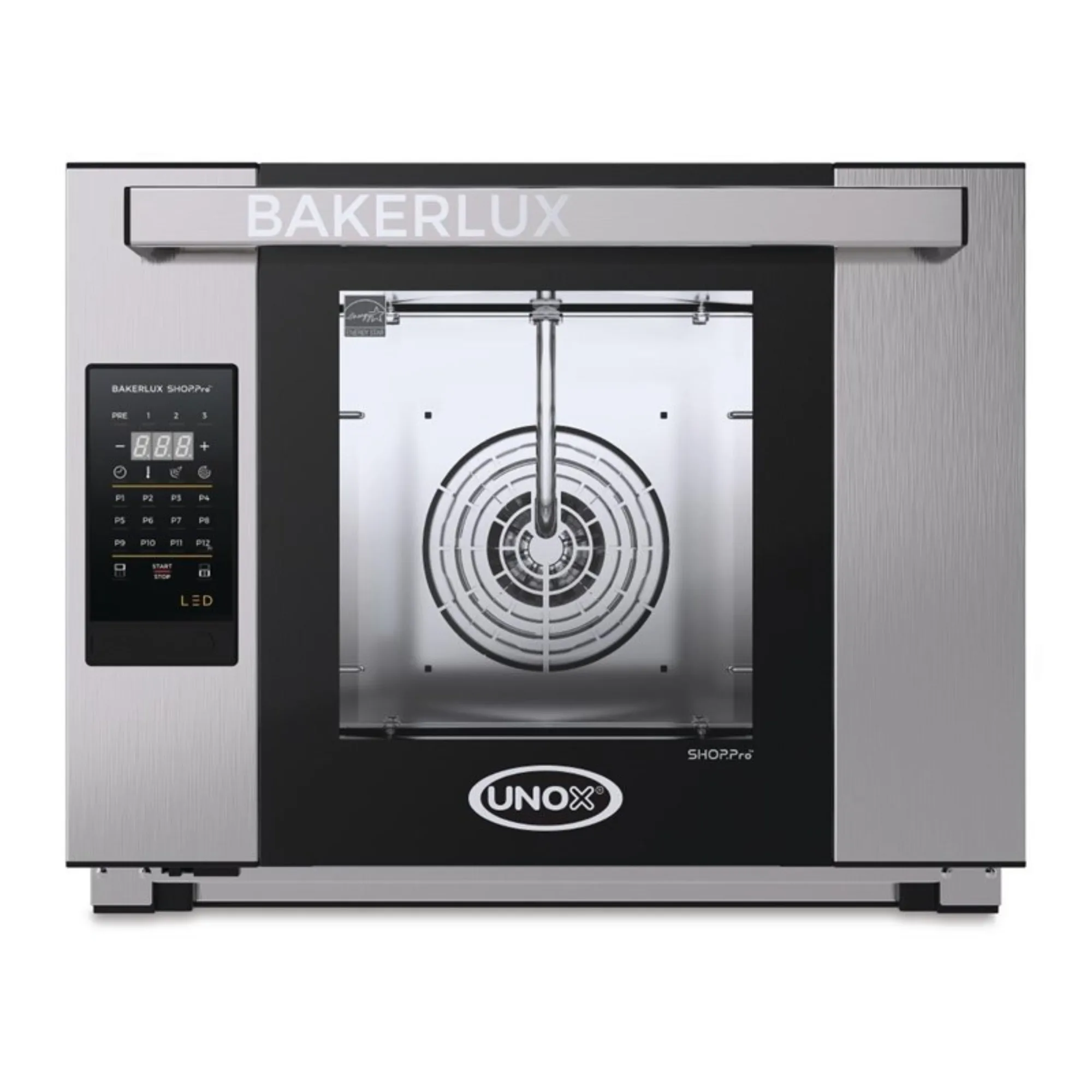 Unox Bakerlux Shop.Pro Arianna LED Konveksiyon Fırını | 4 Raf | 2,9 kW | 500x600x669 mm | Dokunmatik ekran