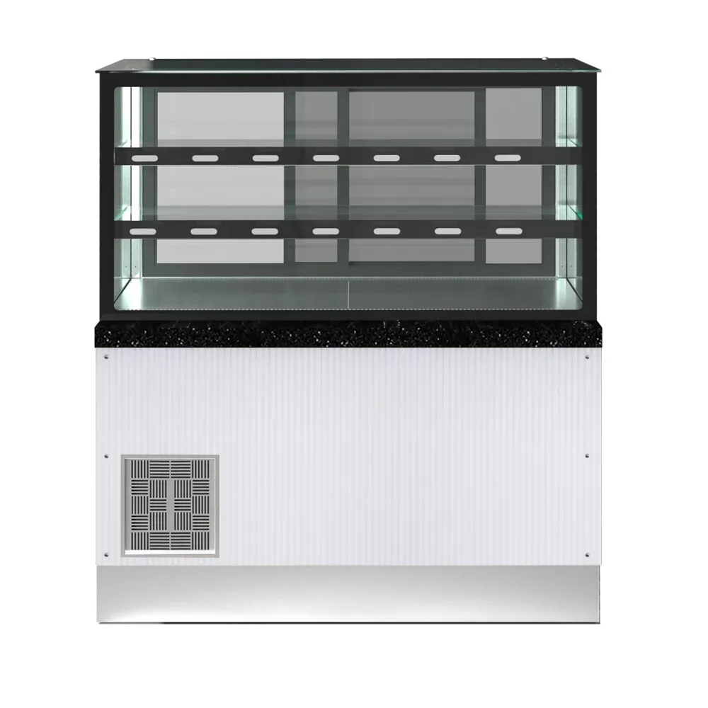 Barossi chladicí vitrína na maso z nerezové oceli AISI 304 – 2000 x 840 x 1340 mm | 0,28 kW | 220 V