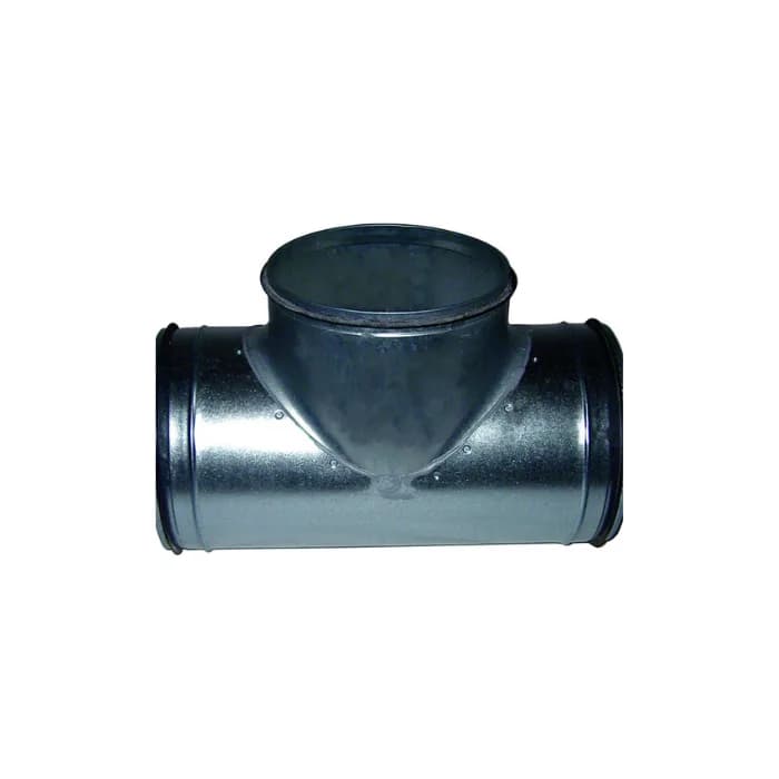 T-Piece with rubber lip seal NW 100/100 mm, outlet Ø 100 mm