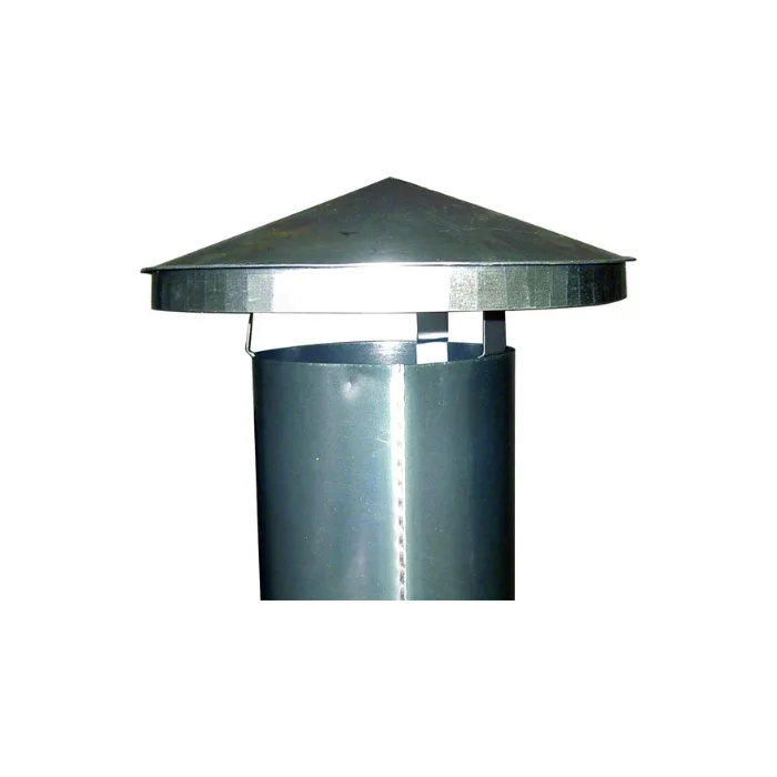 Galvanised Rain Cowl Ø 100 mm