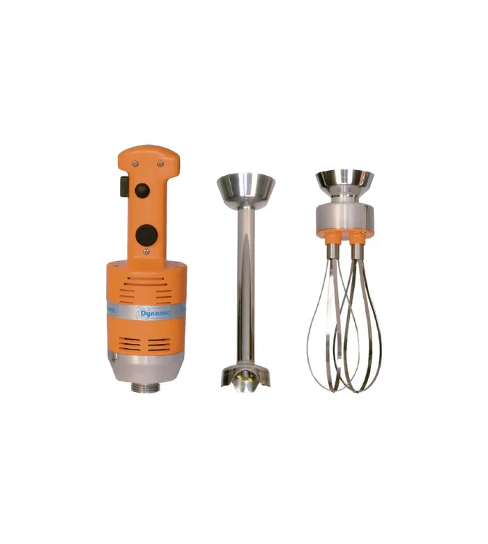 Dynamic Junior Stick Blender and Whisk Set MX022 – 225 mm Blending Shaft, 185 mm Whisk, 270 W, 230 V