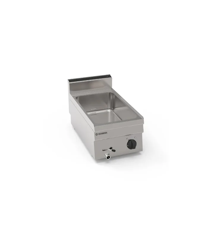 Tecnoinox Elektro-Bain-Marie GN 1/1 – 350 × 650 × 280 mm, 1,3 kW, 230 V