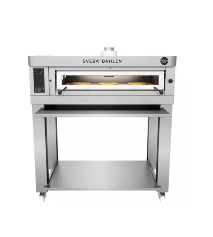 Sveba Dahlen Classic DC22P elektrická pec na pizzu – 5+5 pizz Ø 35 cm, 2 etáže, 15,8 kW, 400 V, 1390 × 1380 × 1840 mm