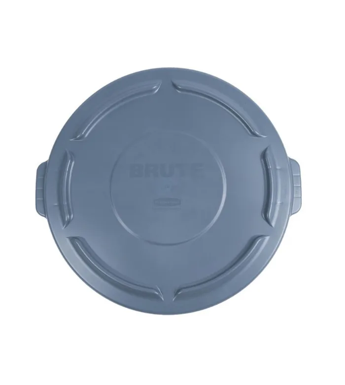 Rubbermaid BRUTE Snap-On-Deckel für 121-Liter-Abfallbehälter – Grau, Ø 565 × 35 mm