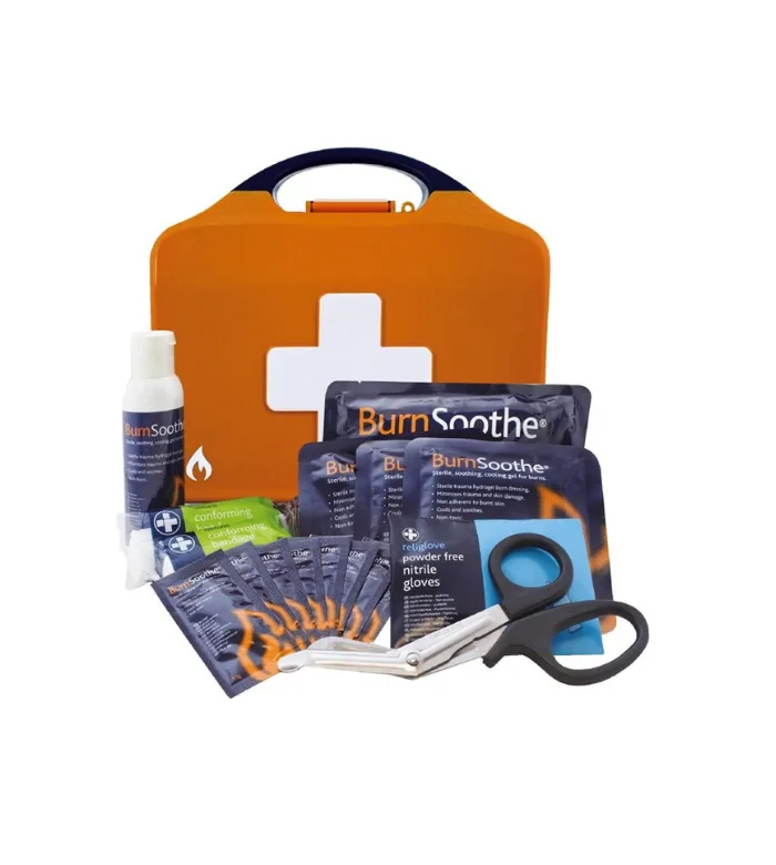 Reliance Medical Aeroburn Burn Kit medium – with burn dressings and gel, 235 × 100 × 210 mm