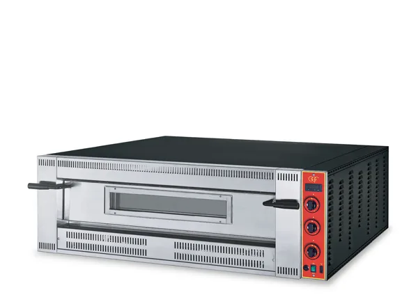 GGF plynový pizzaský – 9 pizz Ø 36 cm, 50–500 °C, 1455 × 1300 × 470 mm