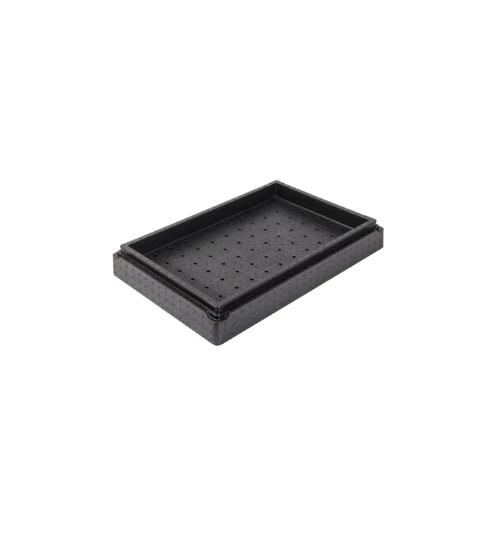 Kuru Buz için Soğutmalı Üst Bölüm GN 1/1 – Küçük Açıklıklar, Uyumlu Termoboxlara Uygun – 400x600x105 mm