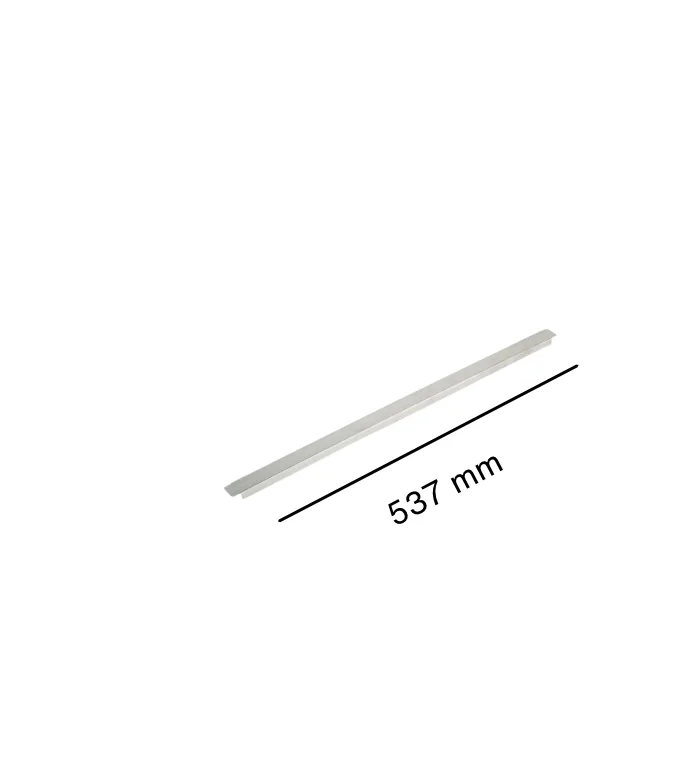 GN-1/1 Support Rail for Salad Bars and Refrigerated Display Cases – 537 × 20 mm