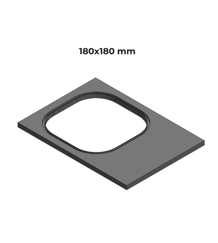 Sealing form for SV 300 bowl sealing machine – bowl format 180 × 180 mm