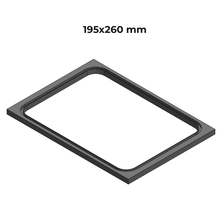 Siegelform für SV 300 Schalenversiegelungsgerät – Schalenformat 195 x 260 mm