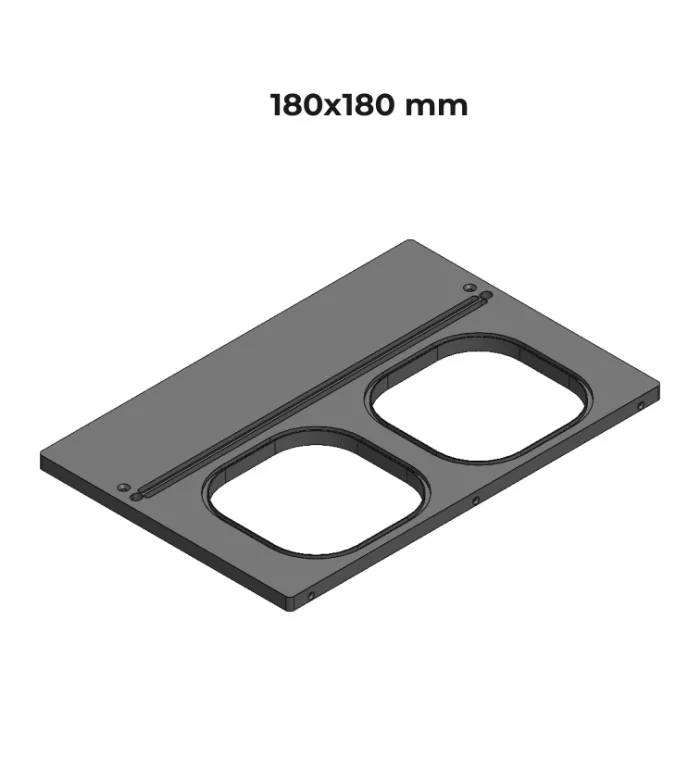 Sealing mold for SV 400 bowl sealing device – bowl format GN 1/2