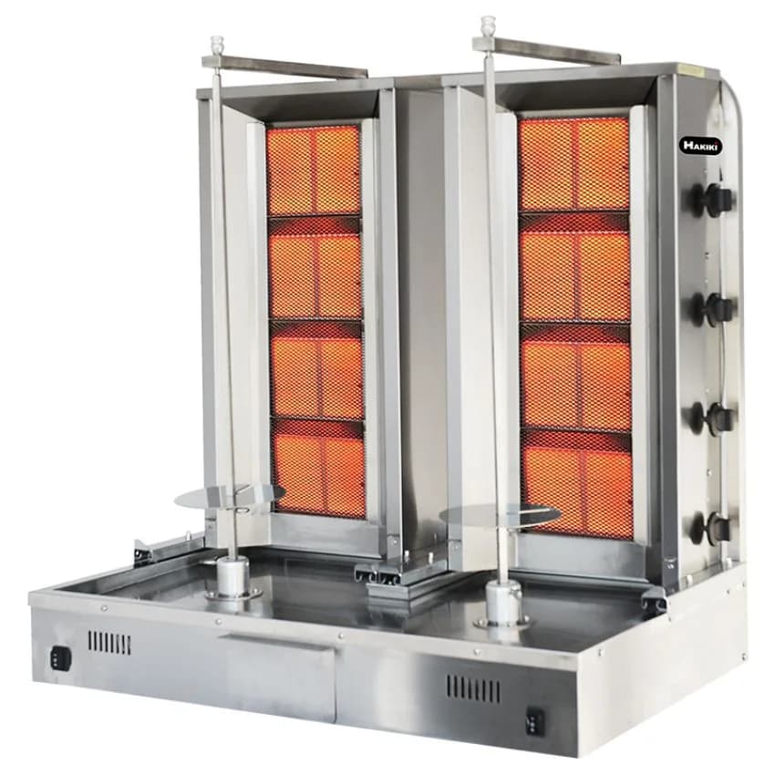 Döner Grill Döner Grill Kebab Grill 140 kg, working height 1135x760x1075 mm