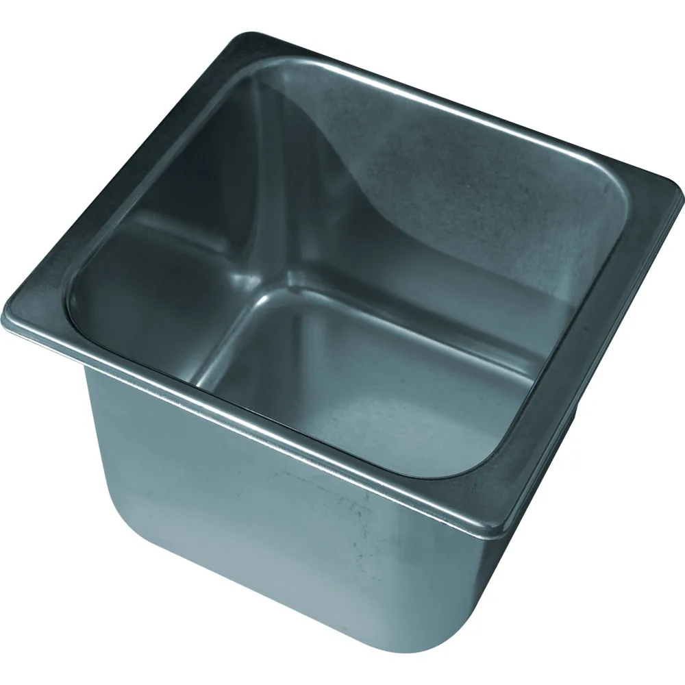 Eisbehälter Inox 2,5 liter - 180 x 165 x 120 mm