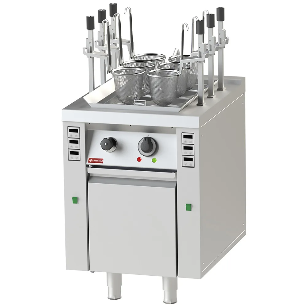 Electric Pasta Cooker with Automatic Lifting System 12KW 600x750x850/1200mm